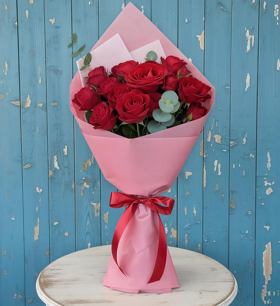 Букет цветов из: Розы в Довольном