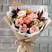 Букет цветов из: Гвоздики, Хризантемы и Розы в Довольном