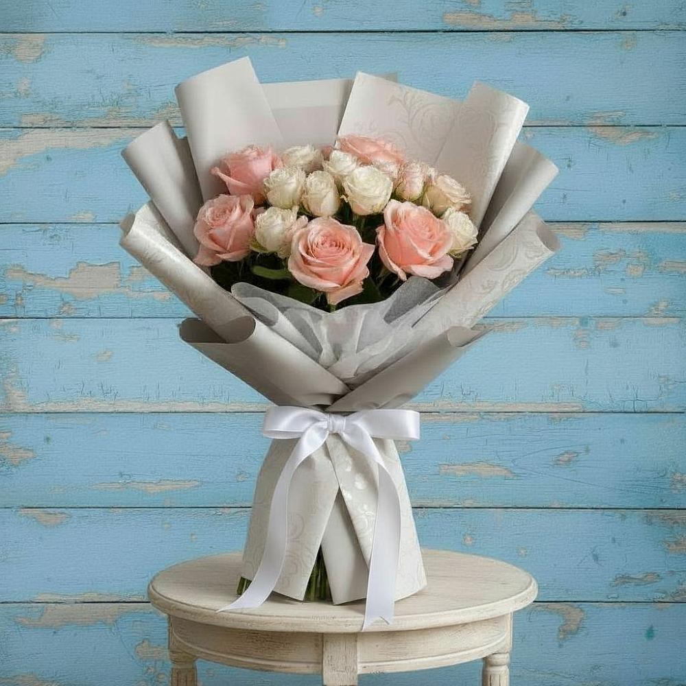 Букет цветов из: Розы в Довольном