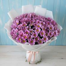 Букет цветов из:  Хризантемы в Довольном