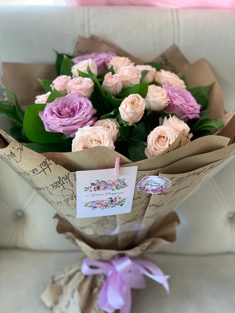 Букет цветов из: Розы в Довольном