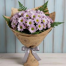 Букет цветов из:  Хризантемы в Довольном