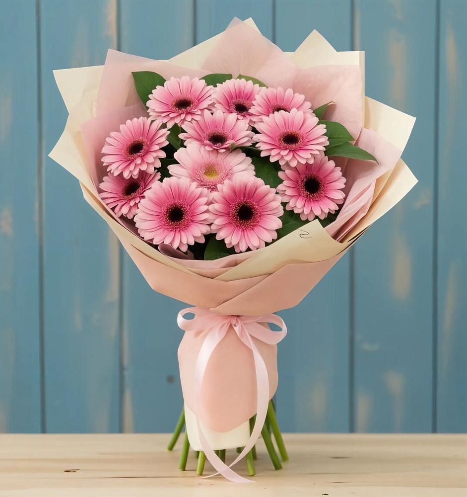 Букет цветов из: Герберы в Довольном