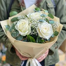 Букет Нежные грёзы в Довольном Букет цветов из: Розы в Довольном