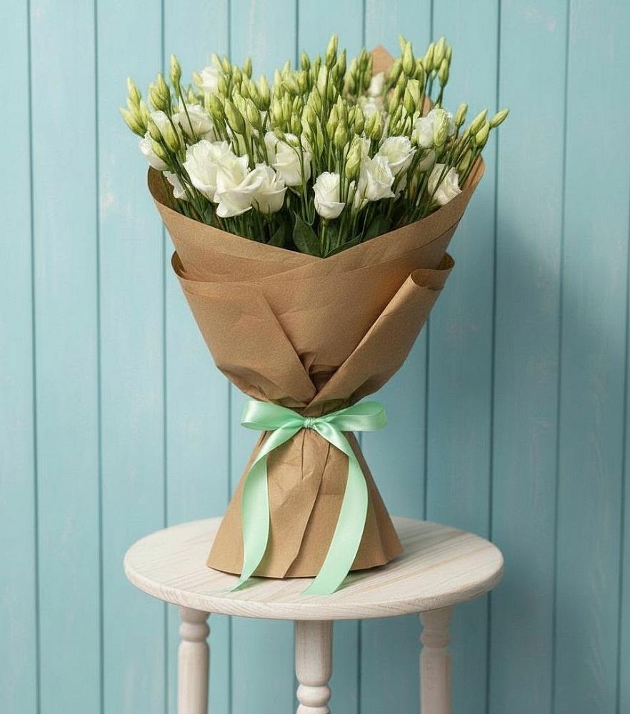 Букет цветов из: Лизиантусы в Довольном