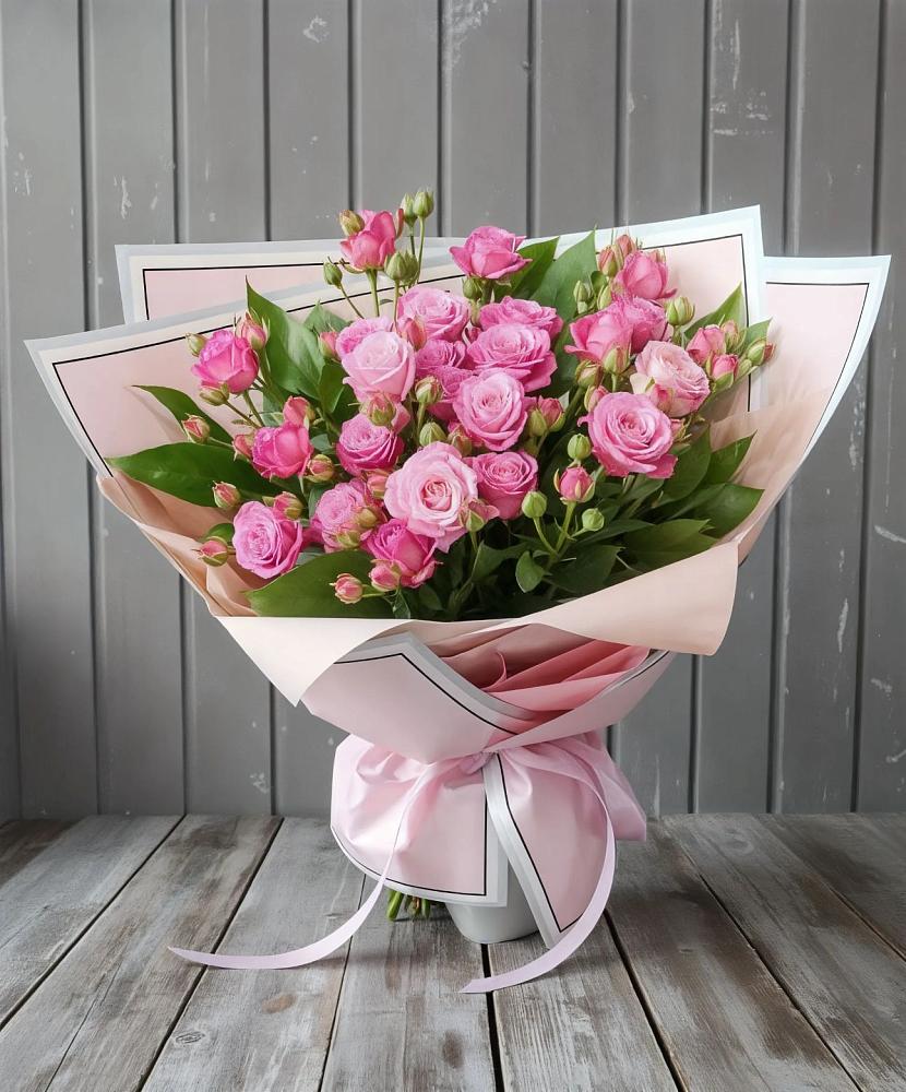 Букет Розовый кустик в Довольном