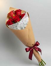 Букет цветов из:  Розы #REPLACE_PRED# Довольном