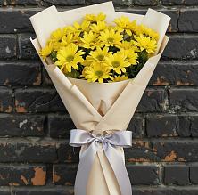 Букет цветов из:  Хризантемы в Довольном