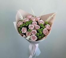 Букет цветов из:  Розы и Хризантемы в Довольном