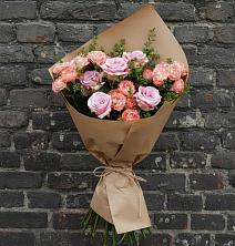 Букет цветов из:  Розы в Довольном