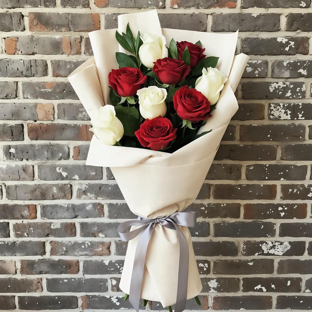 Букет цветов из: Розы в Довольном