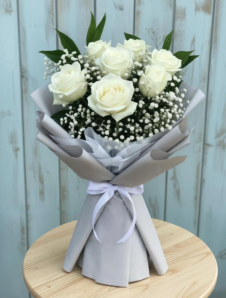 Букет цветов из: Розы в Довольном