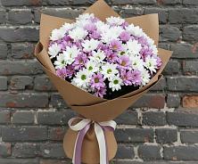 Букет цветов из:  Хризантемы в Довольном