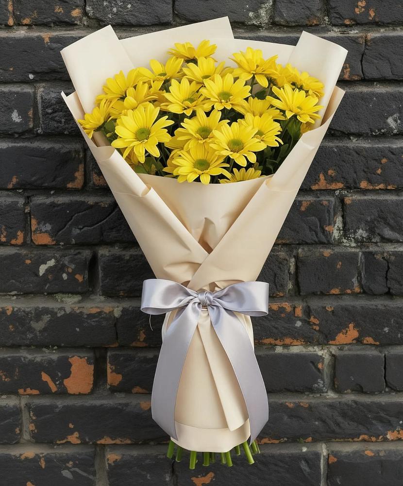 Букет цветов из: Хризантемы в Довольном