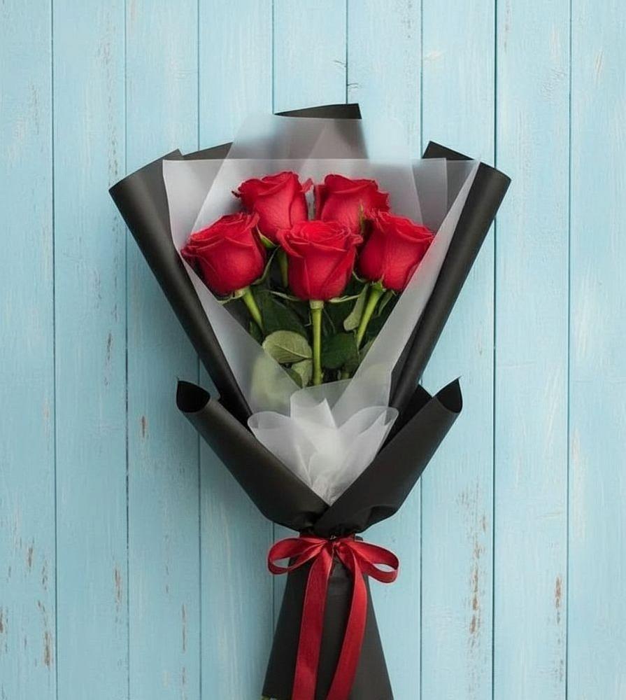 Букет цветов из: Розы в Довольном